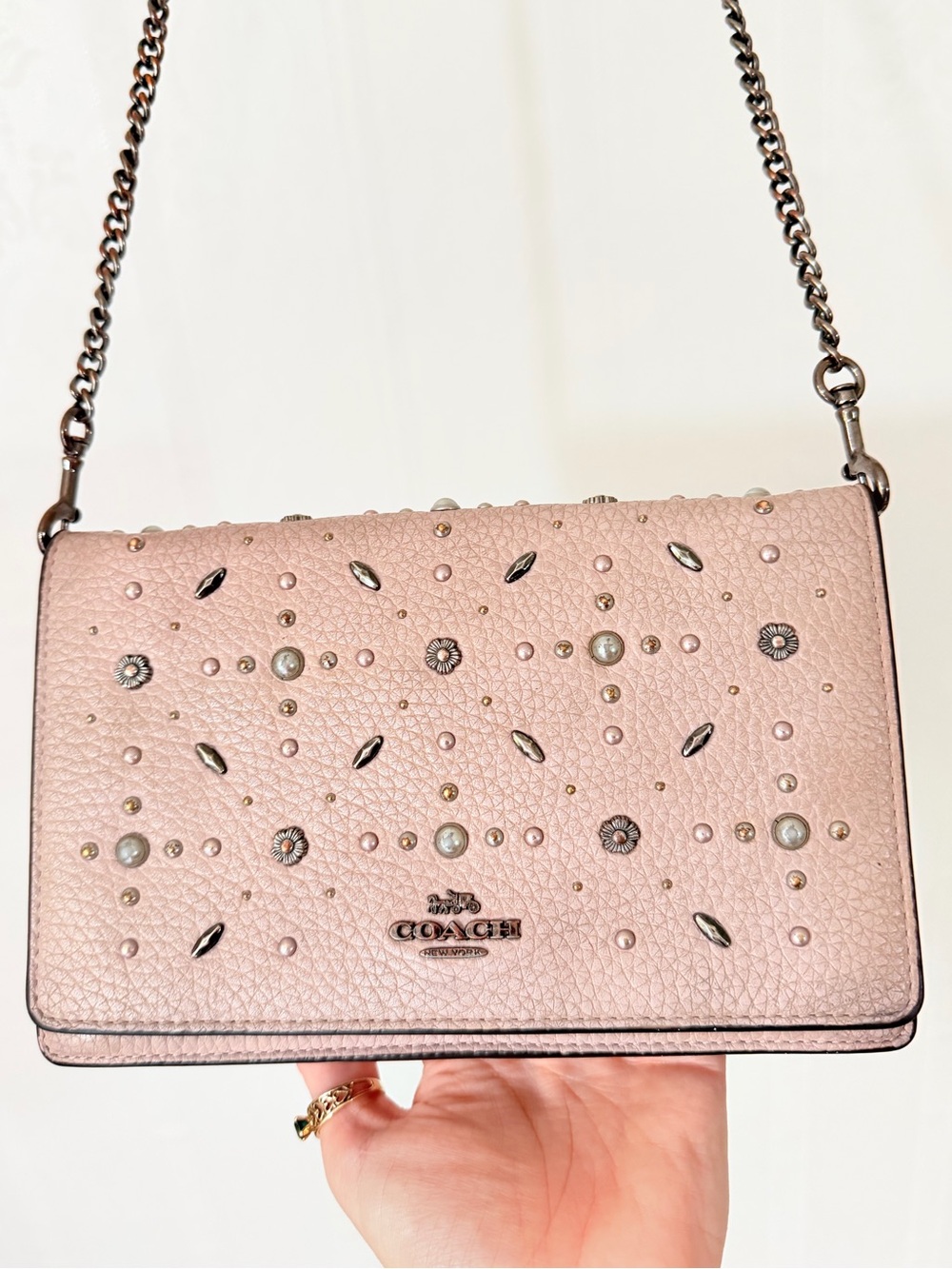 COACH Dusty Rose Callie Prairie Bag